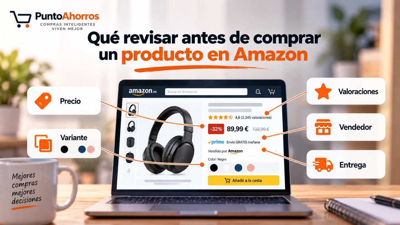 Qué revisar antes de comprar un producto en Amazon
